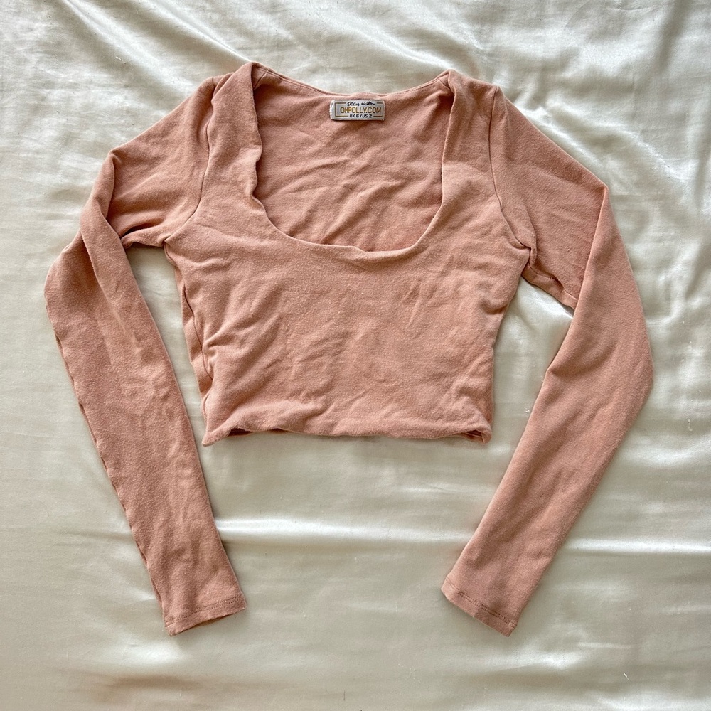❌SOLD❌oh polly crop top